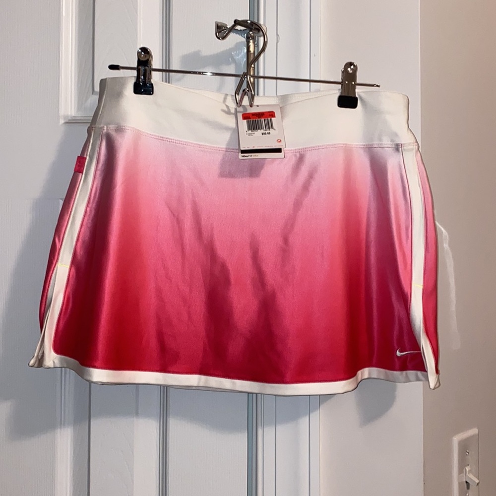 Nike Fit DRY PINK Tennis Skirt! NEW w/tags